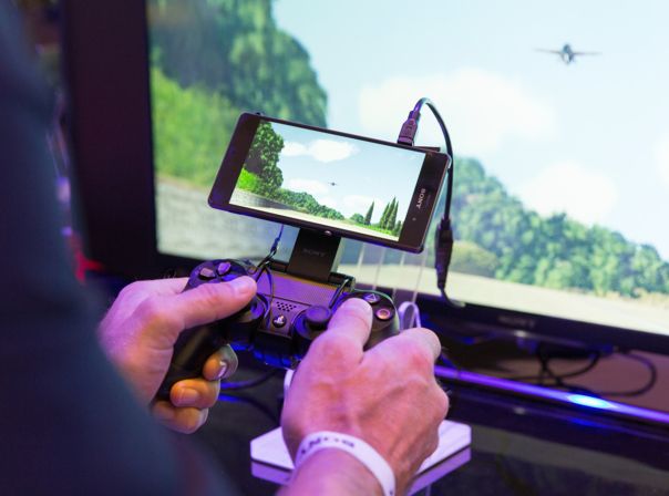 Sony PS4 Controller für das Smartphone