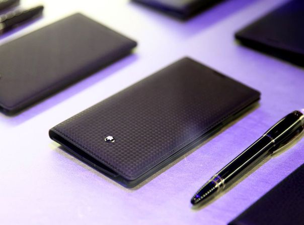 Das Galaxy Note 4 kann nun mit Luxus-Zubehör von Montblanc ausgestattet werden