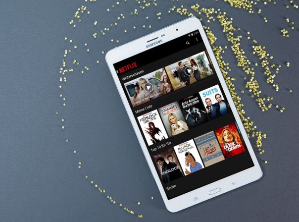 Netflix auf dem Tablet: Video On-Demand ab 7,99 Euro