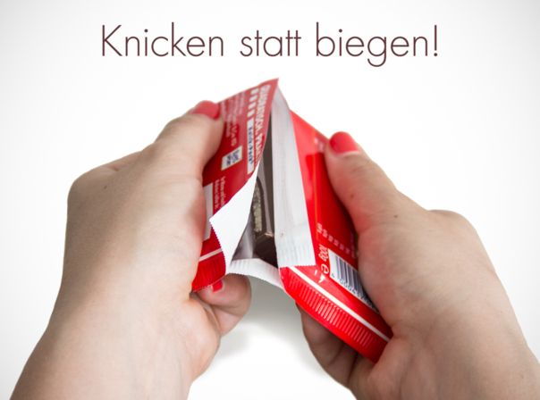 Bentgate und das iPhone 6 Plus regen weltweit die Fantasie an, auch bei Ritter Sport