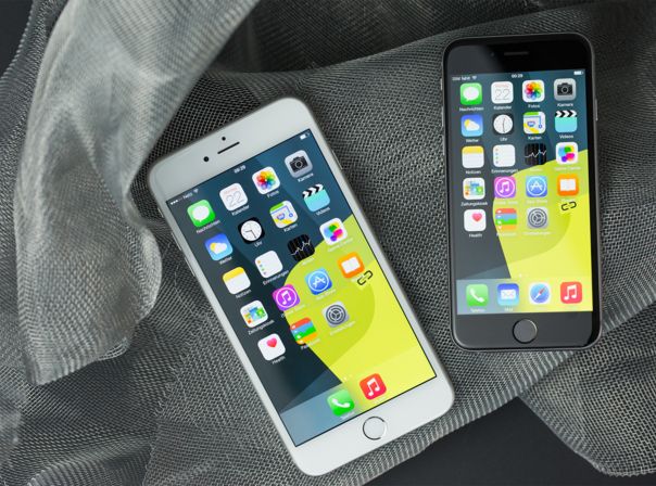 Vergleich iPhone 6 iPhone 6 Plus