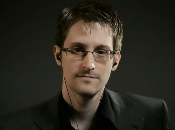 Edward Snowden im Interview auf dem New Yorker Festival