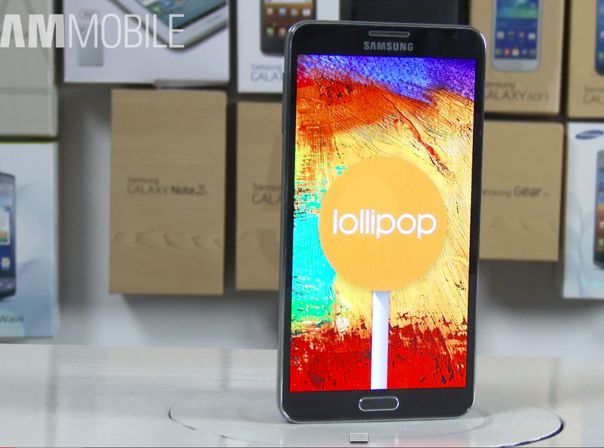 Galaxy Note 3 Lollipop