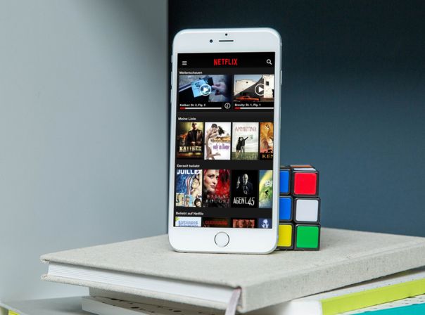 Die neue Version der Netflix-App nutzt die großen Display des iPhone 6 voll aus