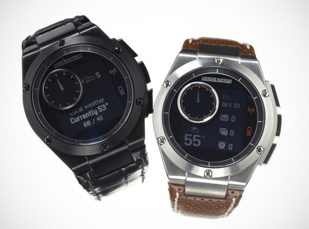 Mit der MB Chronowing bringt HP eine Luxus-Smwartwatch im Retro-Look auf den Markt.