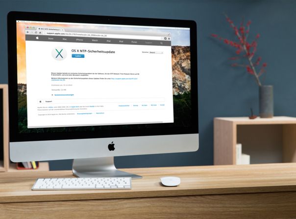 Das OS X NTP-Sicherheitsupdate legt Euch Apple dringend nahe