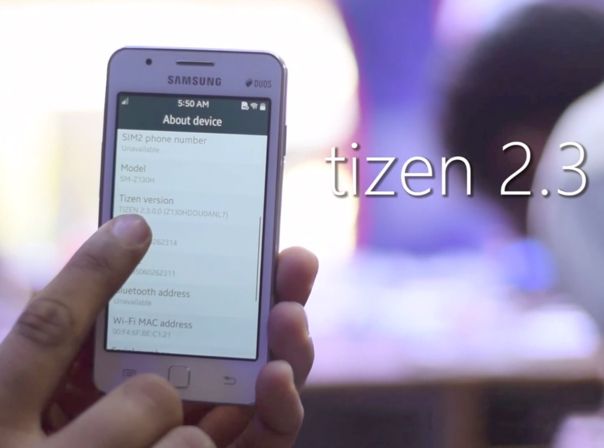 Mit Tizen sind Farben und Icons auf dem Samsung Z1 konfigurierbar