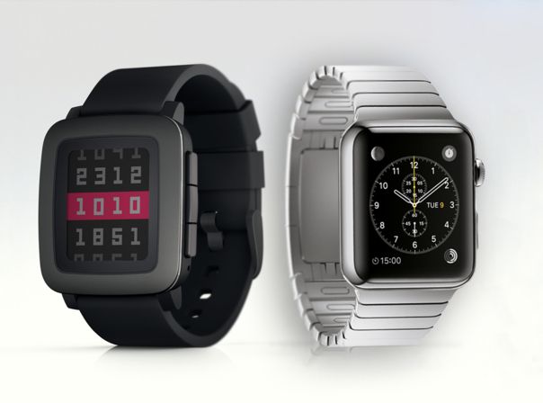 Pebble Time vs. Apple Watch