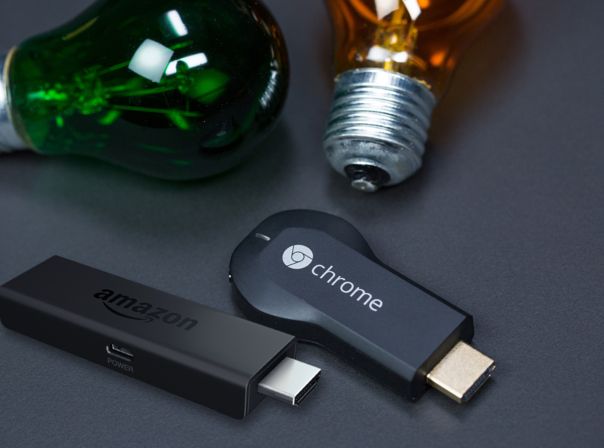 Amazon Fire TV Stick vs. Google Chromecast: Wer macht den Fernseher smarter?