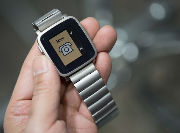 Pebble Time Steel