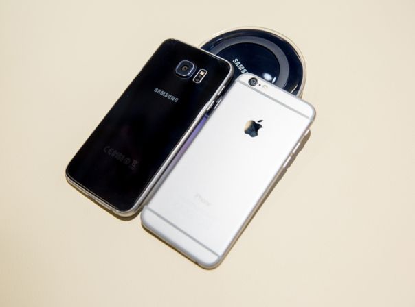 Samsung Galaxy S6, iPhone 6