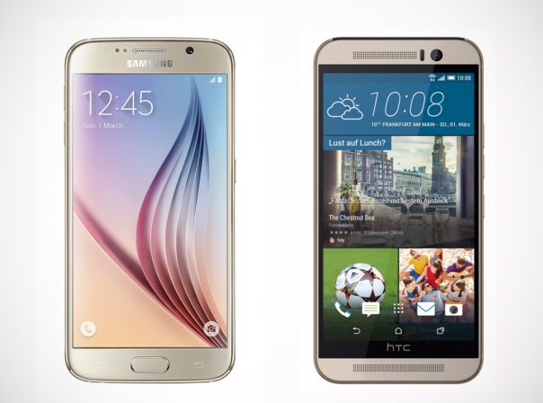 Samsung Galaxy S6 vs. HTC One M9: Die Highlights des MWC 2015.