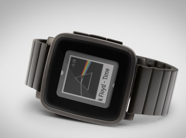 Pebble Time Steel