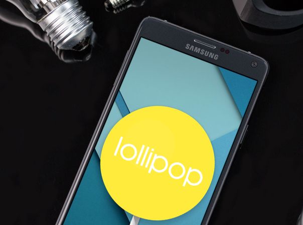 Samsung Galaxy Note 4 Lollipop