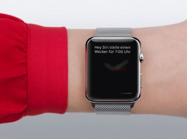 Siri kann Euch auf der Apple Watch auch den Wecker stellen