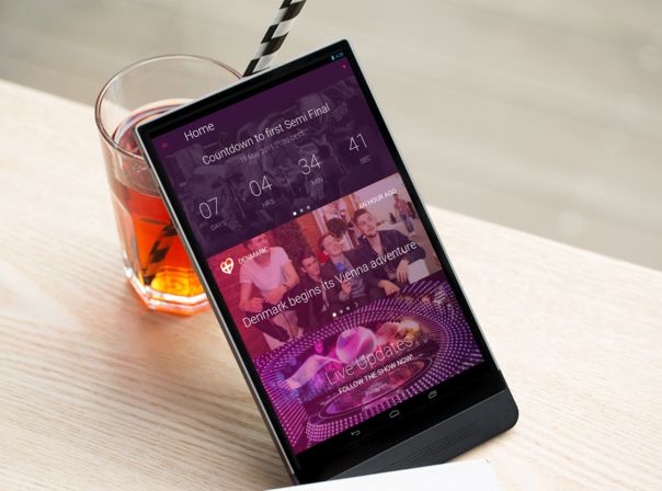 Die offizielle Eurovision Song Contest-App steht für Android, iOS und Windows Phone zum Download bereit.