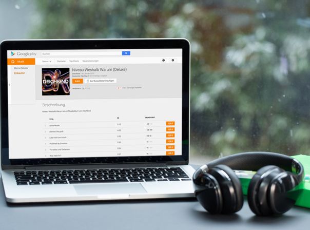 Google Play Musik Beliebtheit