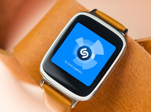 Shazam Asus Zen Watch