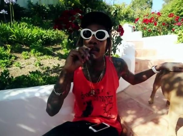 Wiz Khalifa mit Apple Watch