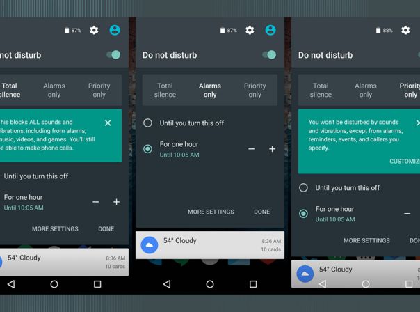 Unter Android M könnt Ihr festlegen, wann der "Bitte nicht stören"-Modus aktiviert wird