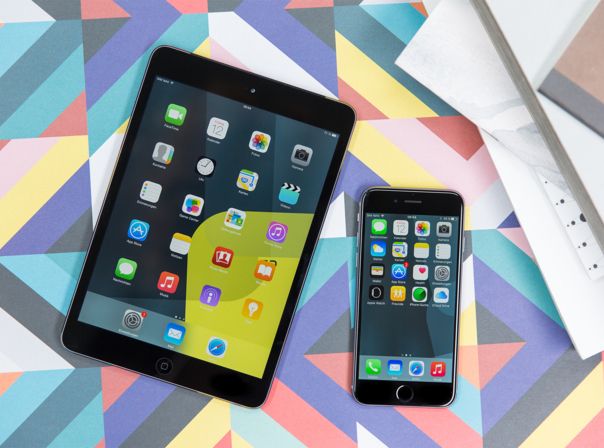 iPad mini 2 Retina und iPhone 6