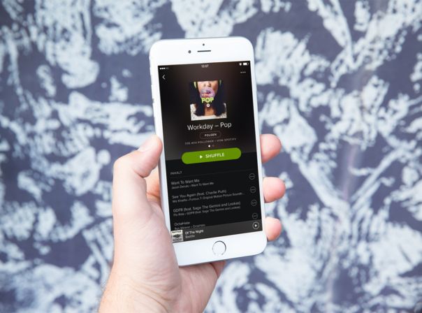 Spotify auf dem iPhone