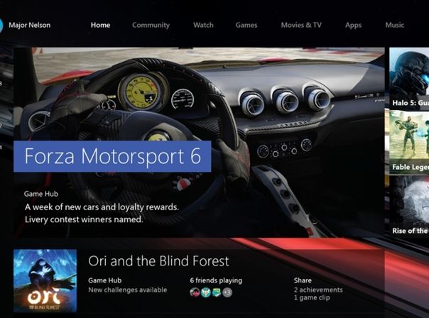 Windows 10 auf Xbox One