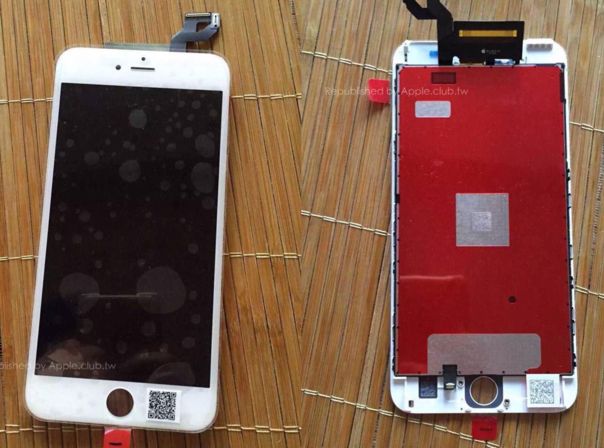 Die geleakten Fotos zeigen offenbar das Display des iPhone 6 Plus