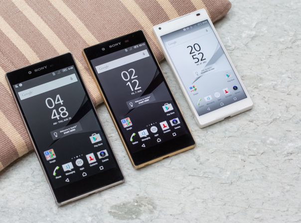 Sony Xperia Z5, Xperia Z5 compact, Xperia Z5 Premium