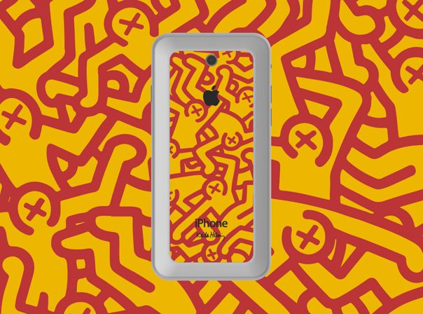 iPhone 7 Pop Art Keith Haring