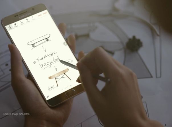 Galaxy Note 5 Werbung