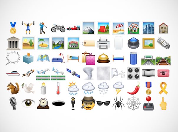 Apple iOS 9.1 Emojis