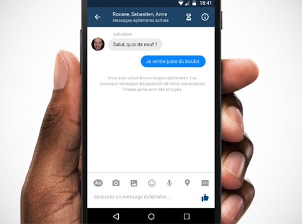 Facebook Disappearing Messages