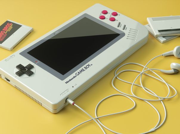 Game Boy 1up concept Florian Renner