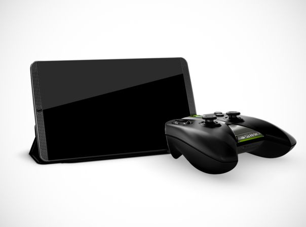 Das Nvidia Shield Tablet K1 mit dem optional erhältlichen Controller