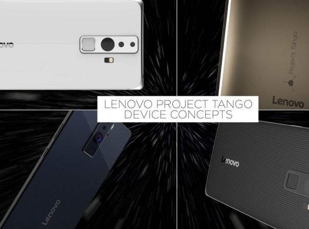 Lenovo Google Project Tango Design Konzepte