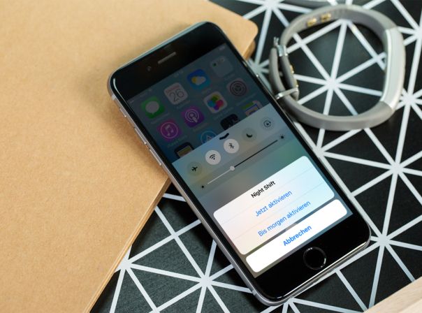 iOS 9.3 Beta 2: Nachtmodus schneller aktivieren.