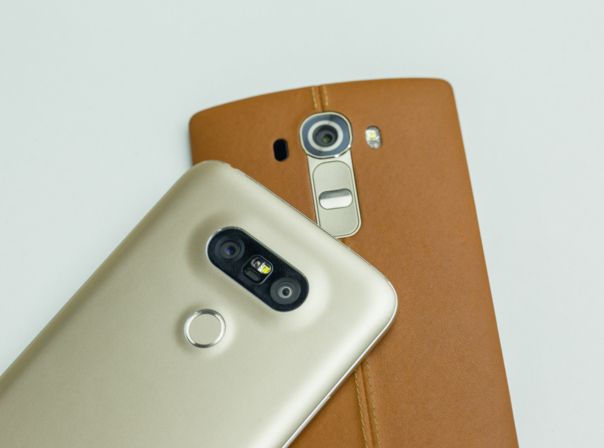 LG G5 vs. LG G4: Zwei gute Smartphones.