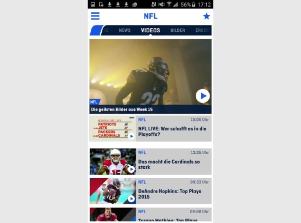 ran App American Football NFL Super Bowl