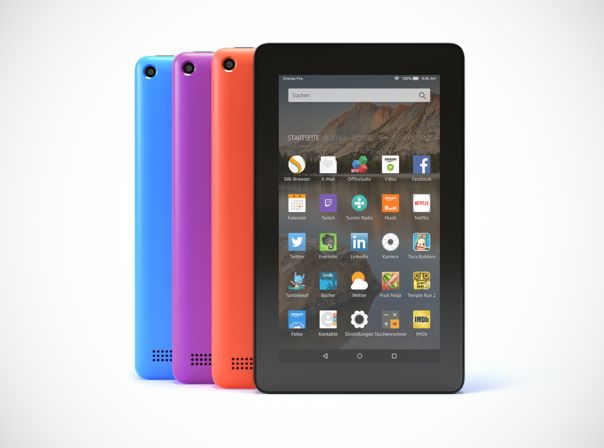 Amazon Fire tablet colors