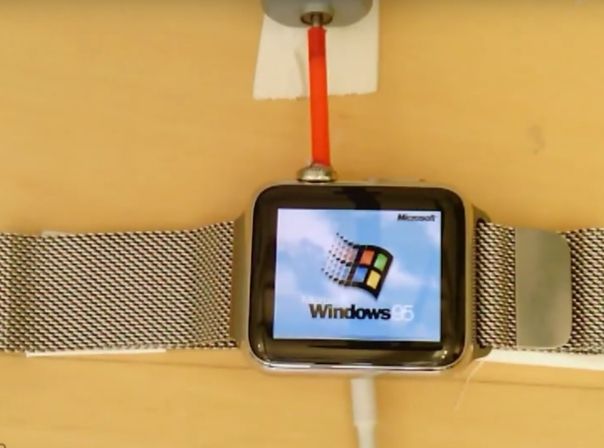 Apple Watch Windows 95 YouTube Nick Lee