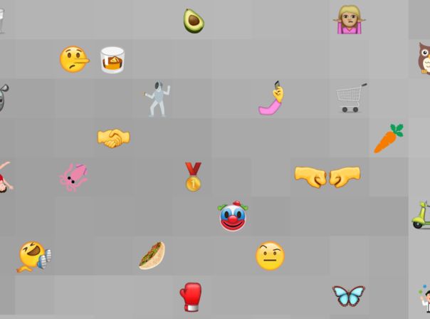 Einige der Emoji-Kandidaten 2016