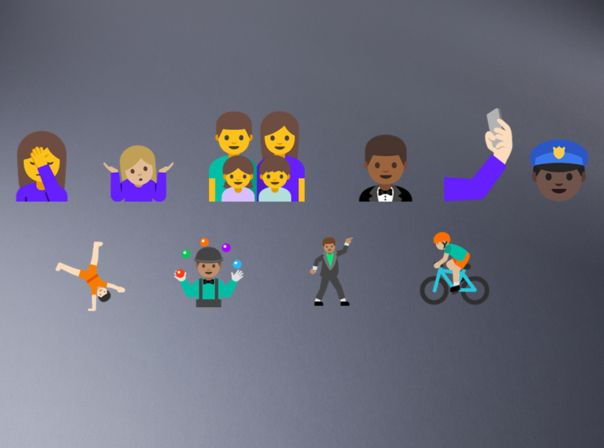 Android N bringt neue Emojis mit