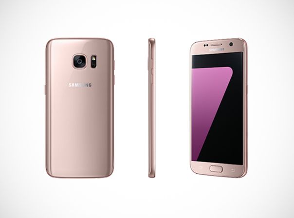 Galaxy S7 Pink Gold