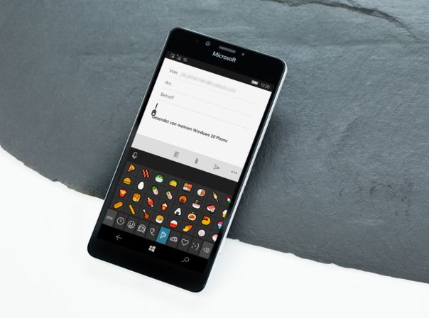 Windows 10 Mobile bekommt neue Emojis.