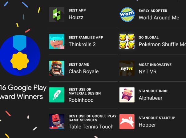 Google Play Awards