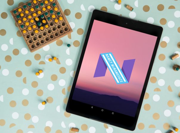 Android N Nexus 9 Easter Egg