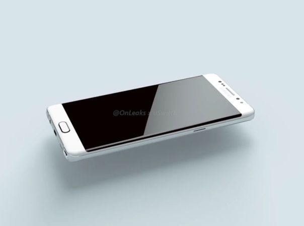 Samsung Galaxy Note 7 Render