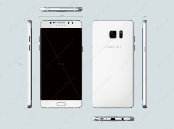 Samsung Galaxy Note 7 Leak