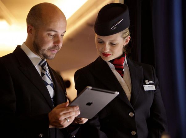 British Airways mit iPad